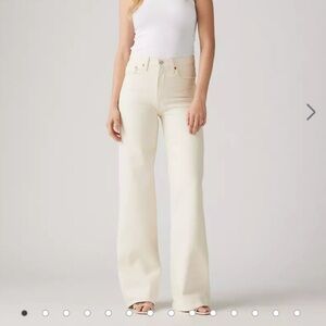 Levi's Premium Ribcage Wide Leg Women's Jeans 31W x 29L *Altered* Medium Wash